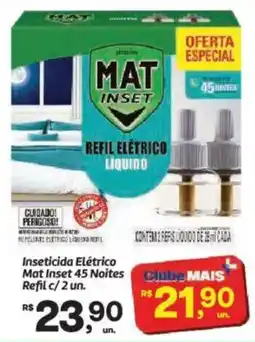 Fort Atacadista Inseticida elétrico mat inset refil c/ 2 un oferta