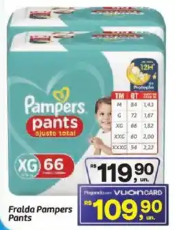 Fort Atacadista Fralda Pampers Pants oferta