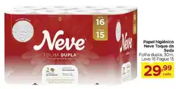 Carrefour Papel higiênico Neve Toque da Seda oferta