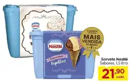 Carrefour Sorvete Nestlé Sabores oferta