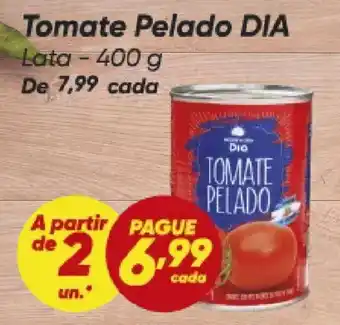 Tomate pelado dia