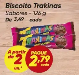 Dia Biscoito Trakinas oferta