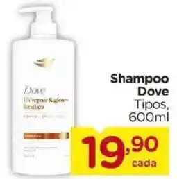 Carrefour Shampoo dove tipos oferta
