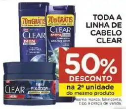 Carrefour Toda a linha de cabelo clear oferta