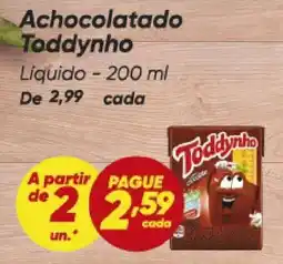 Dia Achocolatado toddynho oferta