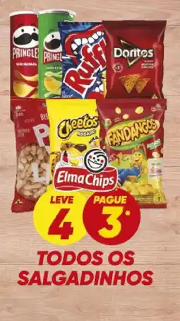 Dia todos os salgadinhos oferta