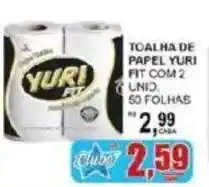 Supermercado Estrela Azul toalha de papel yuri fit oferta