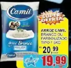 Supermercado Estrela Azul Arroz camil branco ou farborizado tipo 1 oferta