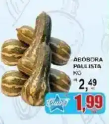 Supermercado Estrela Azul Abóbora paulista oferta