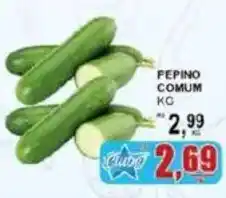 Supermercado Estrela Azul Pepino comum oferta
