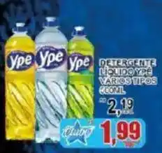 Supermercado Estrela Azul Detergente liquido ype varios tipos oferta