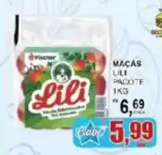 Supermercado Estrela Azul Maçãs lili oferta