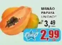Supermercado Estrela Azul mamão papaya oferta
