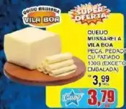 Supermercado Estrela Azul Queijo mussarela vila boa oferta