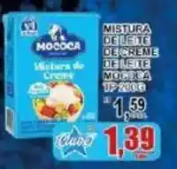 Supermercado Estrela Azul Mistura de leite de creme mococa oferta