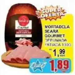Supermercado Estrela Azul Mortadela seara gourmet defumada oferta