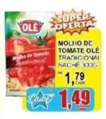 Supermercado Estrela Azul molho de tomate olé tradicional oferta