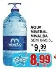 Supermercado Estrela Azul Água mineral minalba sem gás 5l oferta