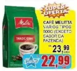 Supermercado Estrela Azul Café melitta vários tipos tradicional oferta