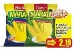 Supermercado Estrela Azul Flocos ou cuscuz de milho marata oferta