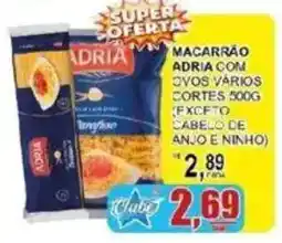 Supermercado Estrela Azul Macarrão adria com ovos vários cortes oferta