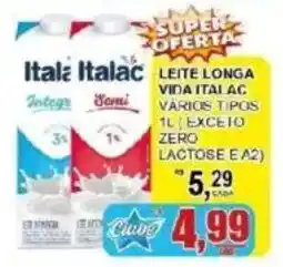 Supermercado Estrela Azul Leite longa vida italac varios tipos oferta