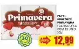 Supermercado Estrela Azul Papel higiênico primavera folha dupla oferta