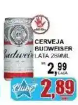 Supermercado Estrela Azul Cerveja budweiser oferta