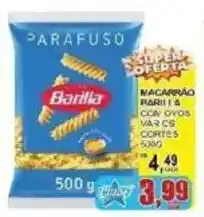 Supermercado Estrela Azul Macarrão parilha com ovos variados cortes oferta