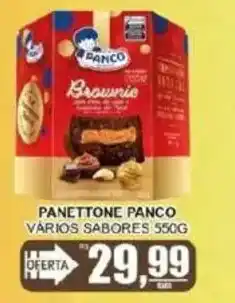 Supermercado Estrela Azul Panettone panco vários sabores oferta