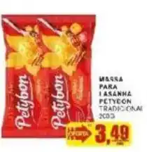 Supermercado Estrela Azul Massa para lasanha petybon tradicional 200g oferta