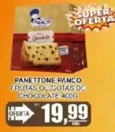 Supermercado Estrela Azul Panettone panco frutas ou cotas de chocolate oferta