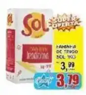 Supermercado Estrela Azul Farinha de trigo sol oferta