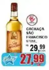 Supermercado Estrela Azul Cachaça São Francisco oferta