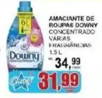 Supermercado Estrela Azul Amaciante de roupas downy concentrado varias fragrancias oferta