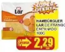 Supermercado Estrela Azul Hambúrguer lar de frango empanado oferta