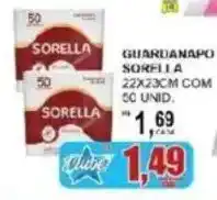 Supermercado Estrela Azul guardanapo sorella oferta