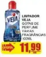 Supermercado Estrela Azul Limpador veja gotas de perfume várias fragrâncias oferta