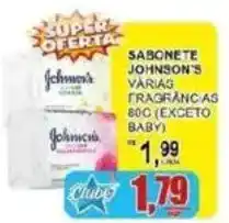 Supermercado Estrela Azul Sabonete johnson's varias fragrancas oferta