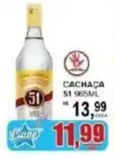 Supermercado Estrela Azul Cachaça 51 oferta