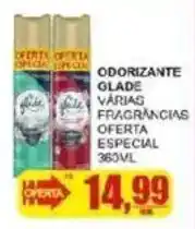 Supermercado Estrela Azul Odorizante glade várias fragrâncias oferta
