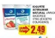 Supermercado Estrela Azul Iogurte serramar natural vários sabores oferta