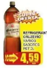 Supermercado Estrela Azul Refrigerante cruzeiro vários sabores oferta