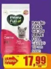 Supermercado Estrela Azul Ração para gatos prime full vários tipos oferta