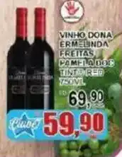 Supermercado Estrela Azul vinho dona ermelinda freitas pamplona tinto red oferta