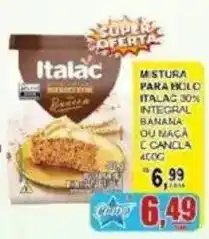 Supermercado Estrela Azul Mistura para bolo italac 30% integral banana ou baía e canela oferta