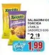 Supermercado Estrela Azul Salgadinhos torcida vários sabores oferta