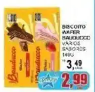 Supermercado Estrela Azul Biscoito wafer baulucco vários sabores oferta