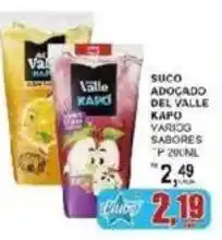 Supermercado Estrela Azul Suco adocado del valle ka-po varios sabores oferta