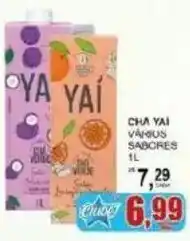 Supermercado Estrela Azul Cha yai varios sabores oferta